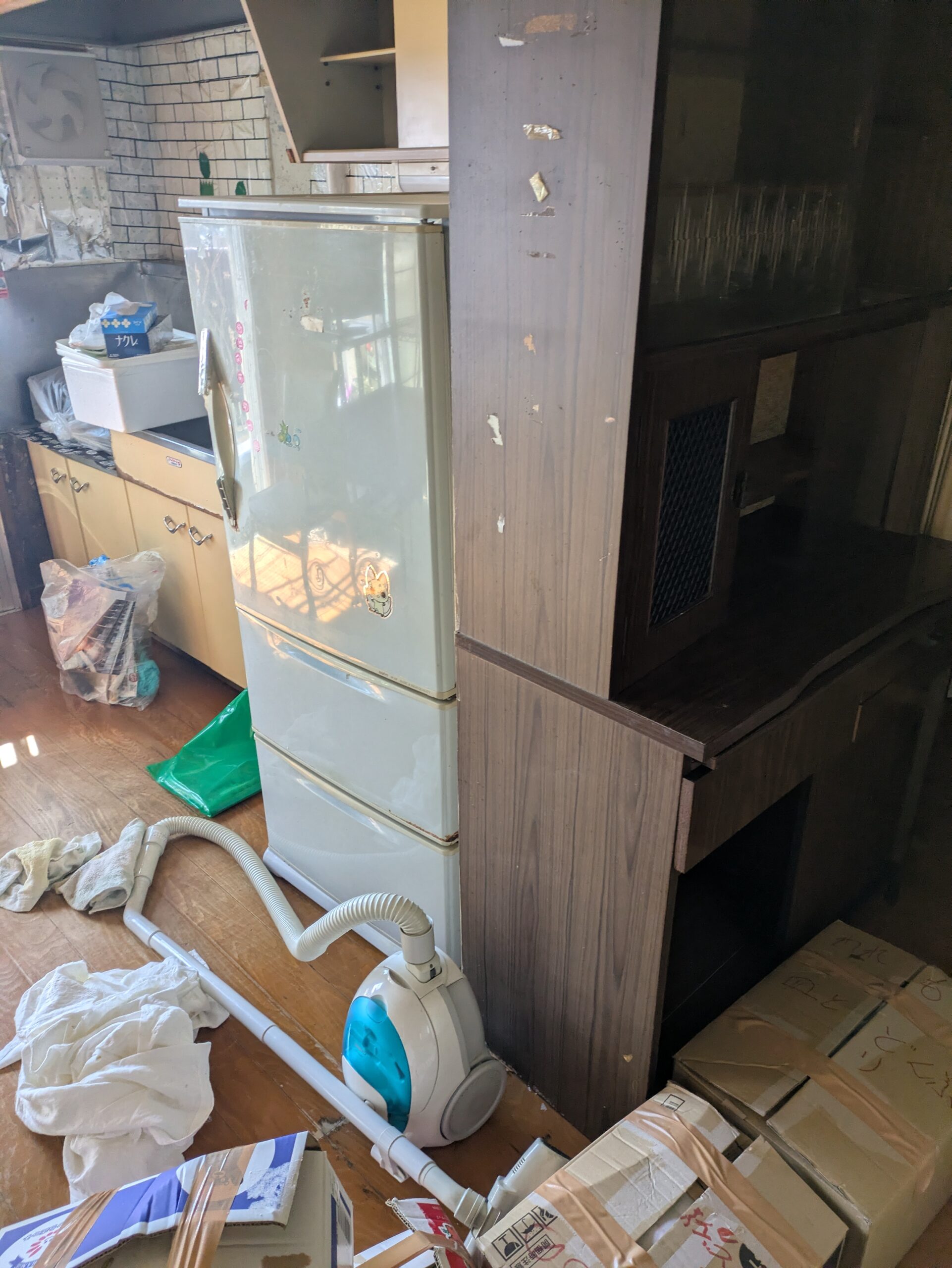 盛岡市みたけ 引っ越し 不用品作業